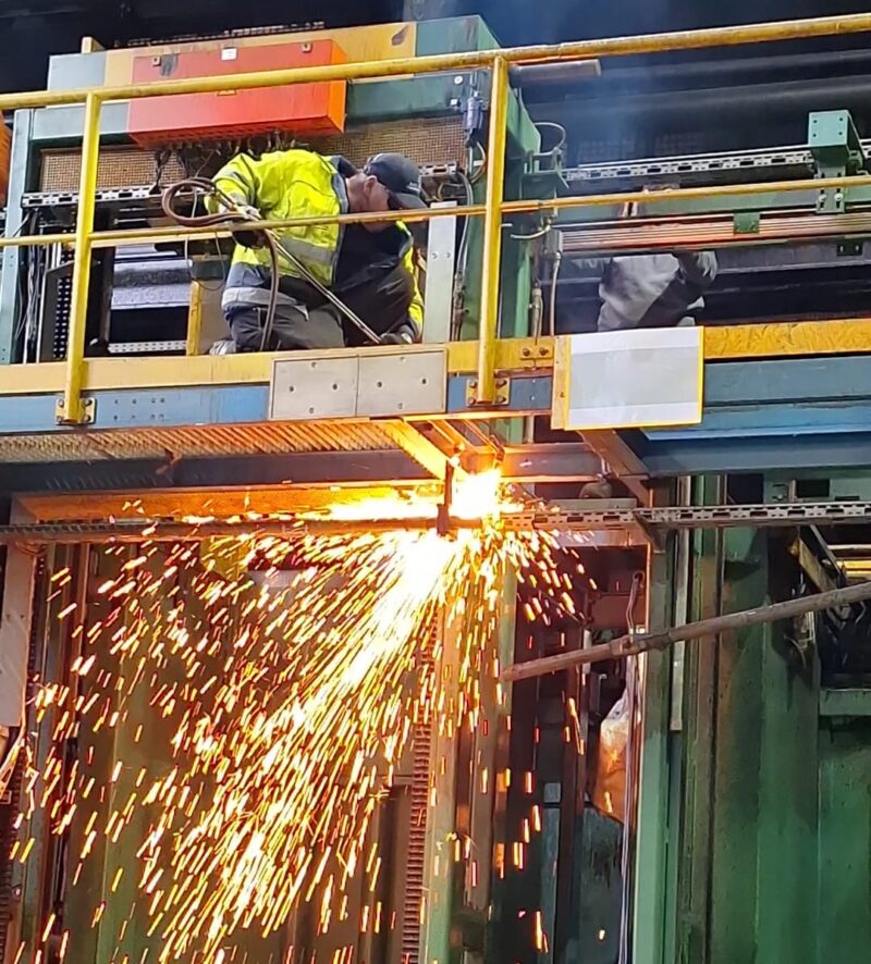 Demontage Industrieanlage